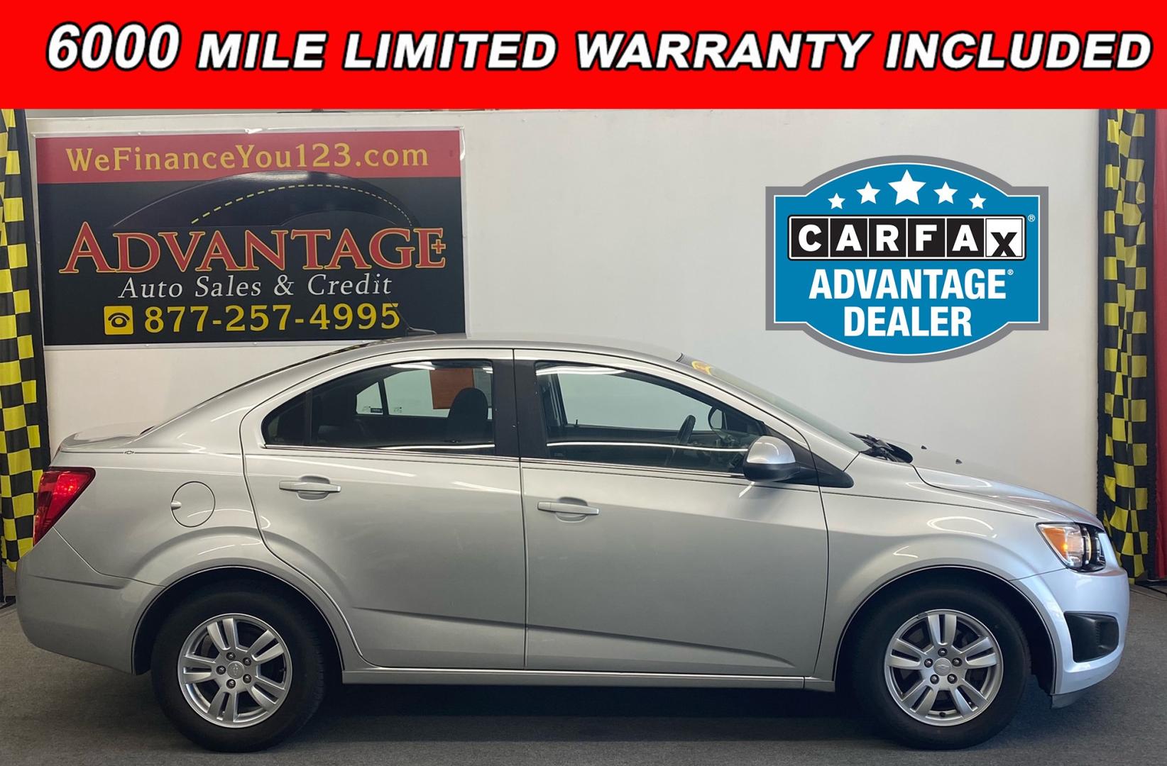 2012 SILVER /black Chevrolet Sonic (1G1JC5SH5C4) , located at 533 S West End Blvd., Quakertown, PA, 18951, (877) 257-4995, 40.343994, -75.303604 - INCLUDED IN THE SALE PRICE OF EVERY VEHICLE: 48 Hour Money Back Guarantee 6 Month - 6,000 Mile Warranty Brand New PA State Inspection & Emission $10 Oil Changes for the Life of the Loan Complete CARFAX - Photo#0